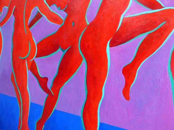 FRIEZE - DANCING NUDES