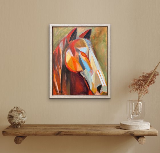 The Soul of a Horse in Geometric Abstraction