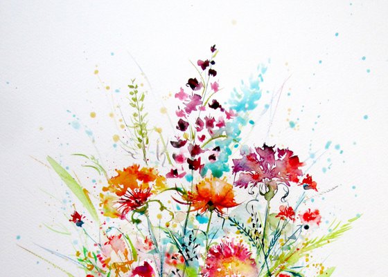 Colorful wildflowers V