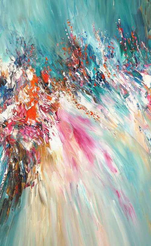 Turquoise Daydream XL 1 by Peter Nottrott