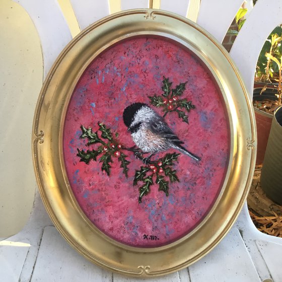 Chickadee # 52 by K. McDermott (SOLD)