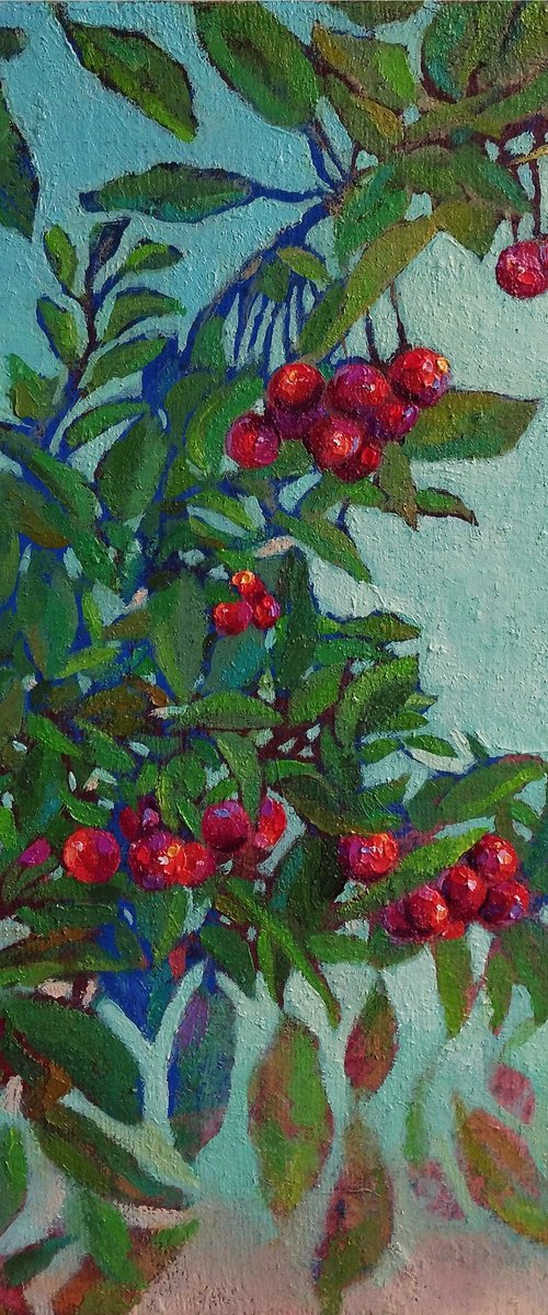 Cherry Branches by Kamsar Ohanyan