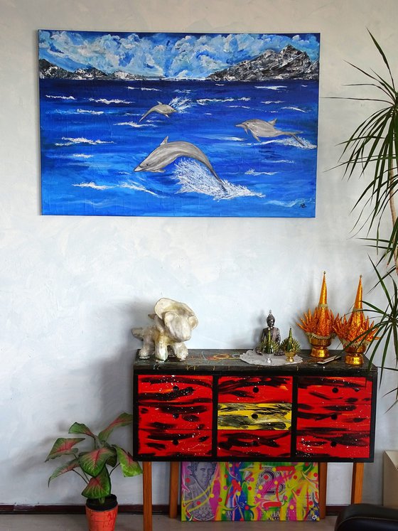 Spirit of nature, diptych.