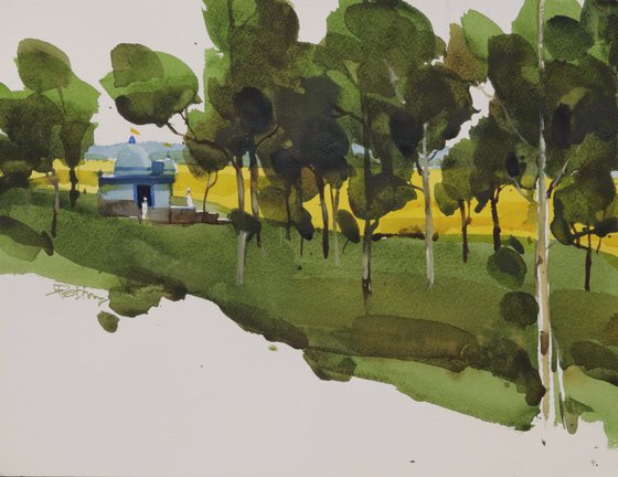 Yellow green composition 4