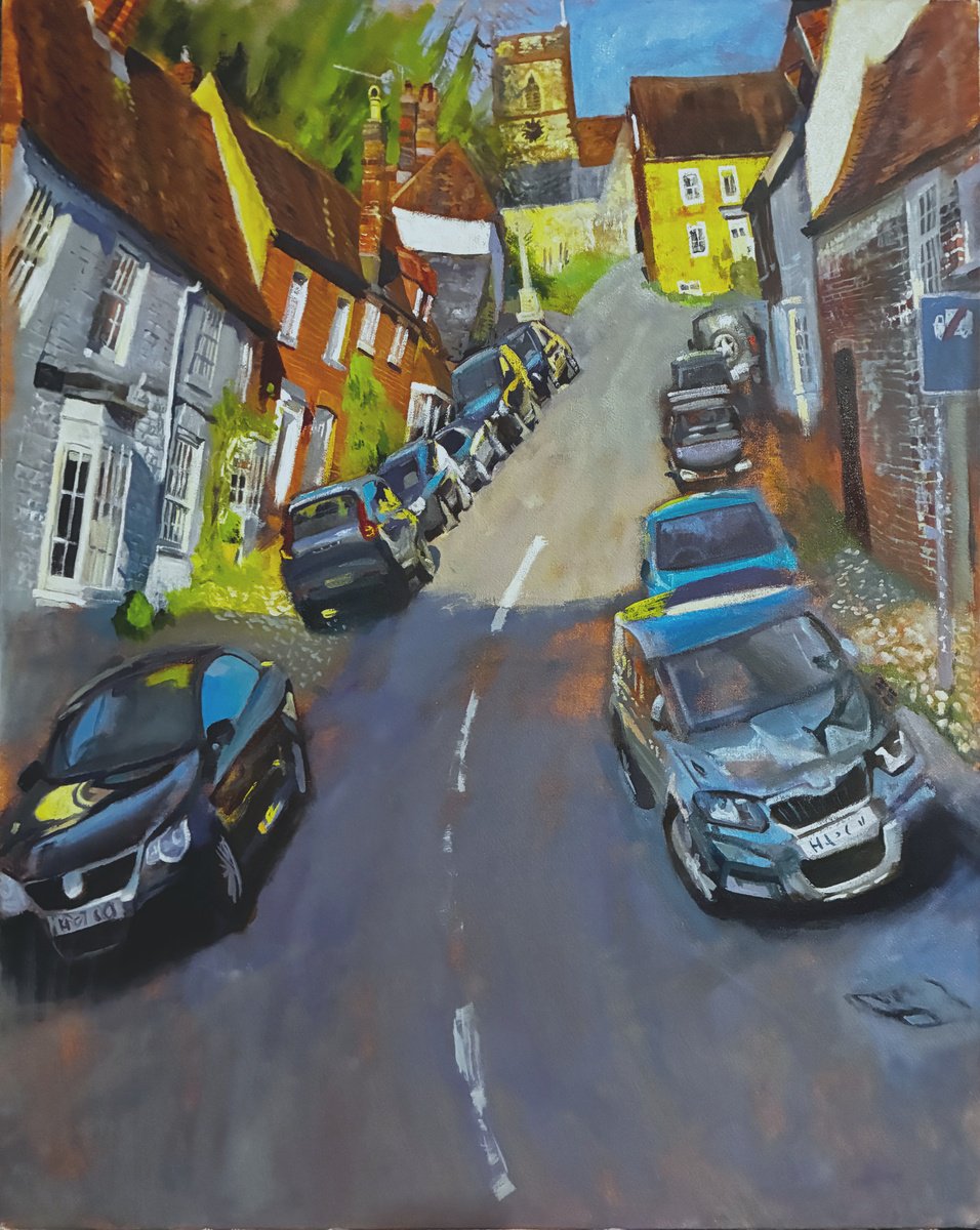 Hambledon High By John Welsh, 32 X 42, Artwork For Sale On Artfinder