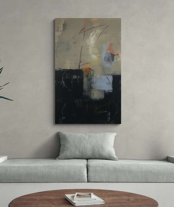 As I Am Once Again Minimalist Painting