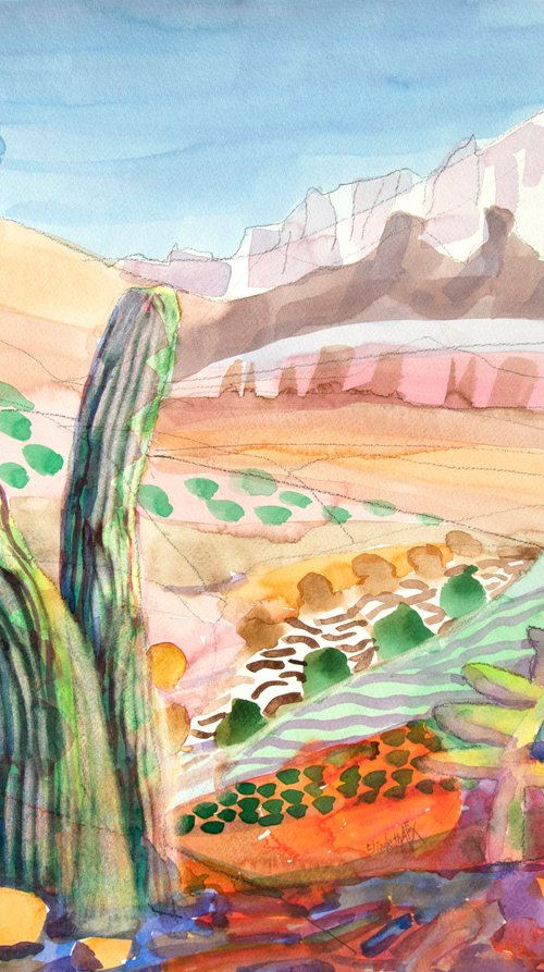 Paradise Plateau 2 by Elizabeth Anne Fox