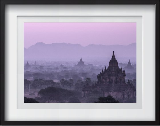 Foggy Sunrise in Bagan - Signed Limited Edition