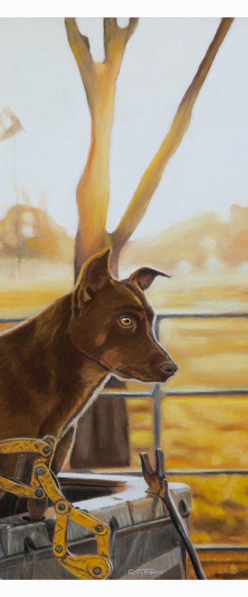 Large size Pastel Pet Commission by Gary Thomas