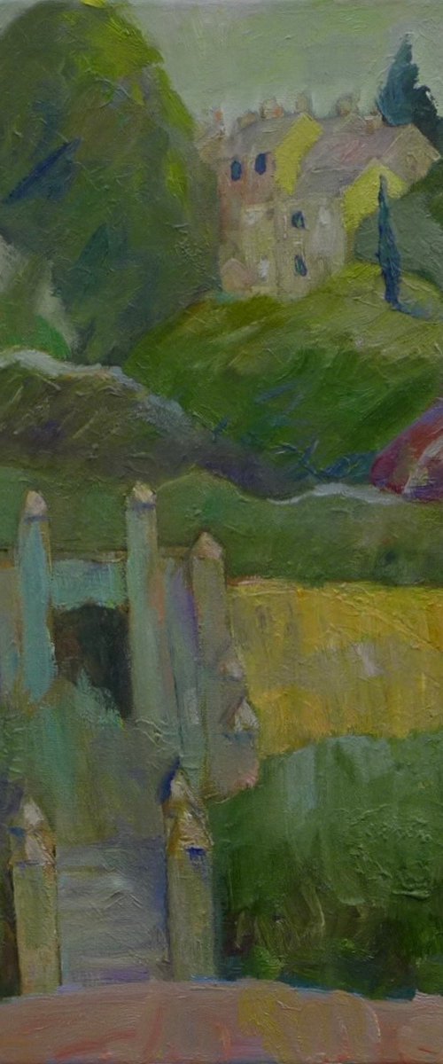 View Of Guildford by Irina Smirnova-Seymour