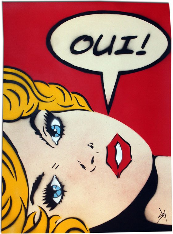 "YES!" (Oui!)  (wp).
