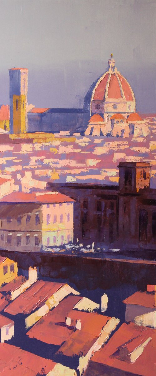 Florence, Plein Air by REVAZ TCHEISHVILI