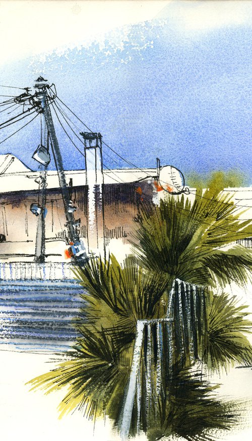 Blue Sky of Middle East by Sophie Rodionov