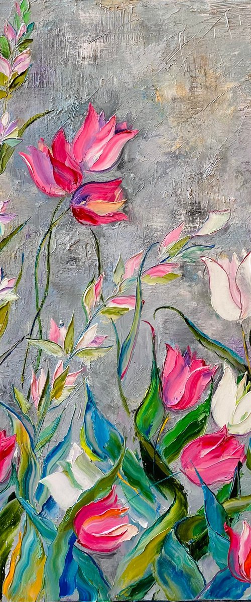 Land of tulips 2 by Oleksandra Ievseieva