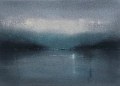 Nocturne in Winter's Blues 3 by Howard Sills