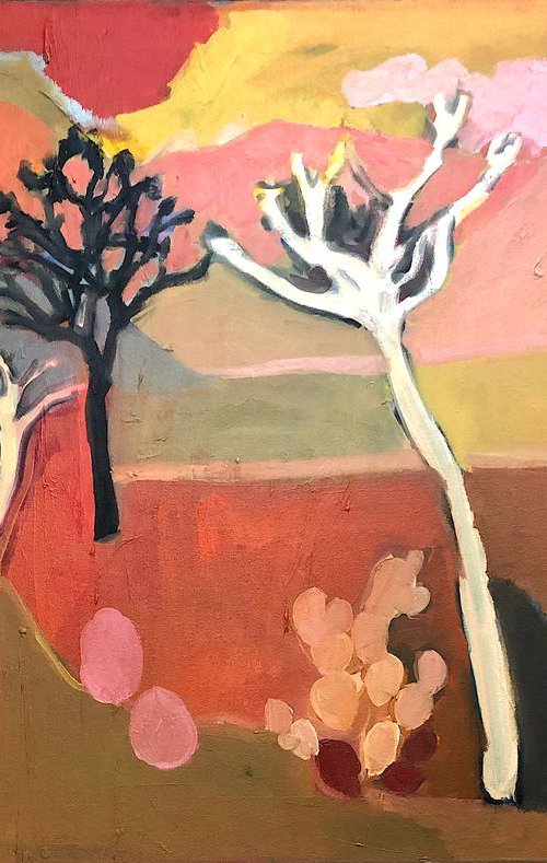 Pink Desert by Arun Prem