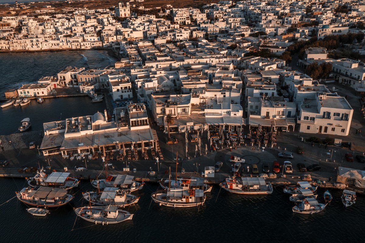 Mediterranean Seaside Town by Barbara and Maciej Noskowski