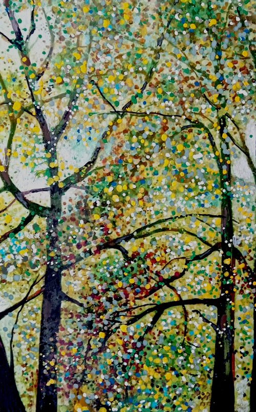 Trees 12 by Roz Edwards