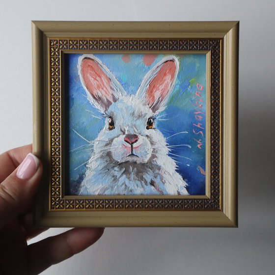 Funny Bunny Painting