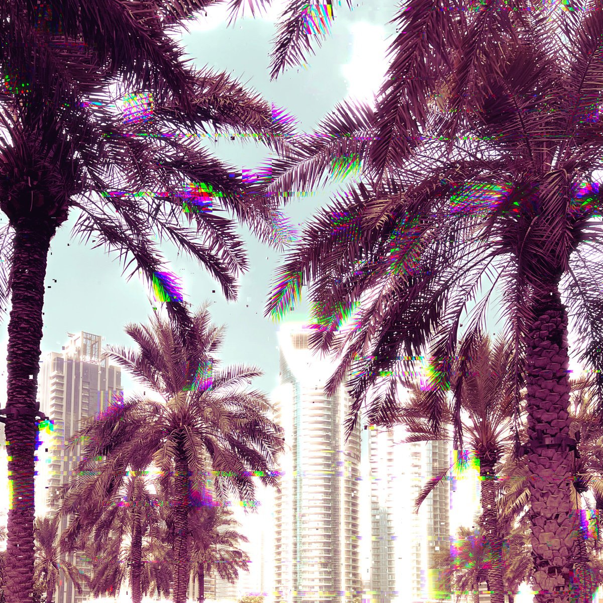 Cityscapes Photograph By Tatiana Zappa, 39 X 39", Dubai 3, Original Artwork