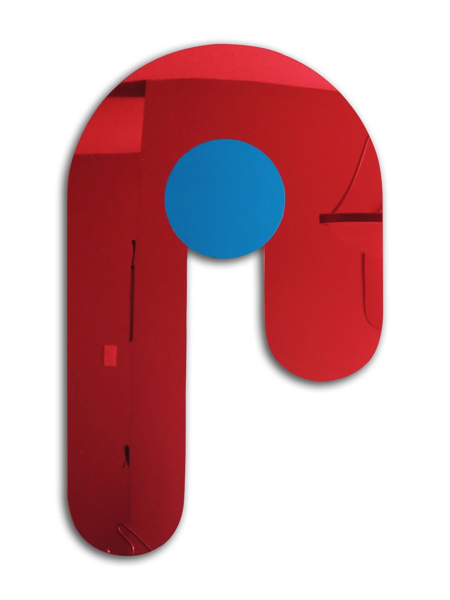 Geometric Abstract Collage By Dong Su, 17 X 27, Suspension No.6, Original Artwork