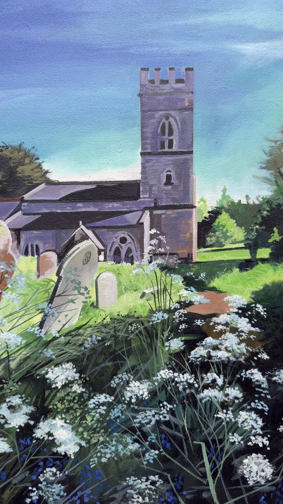 Old English Church St Marys Thenford