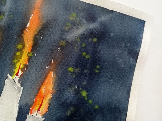 Candles painting