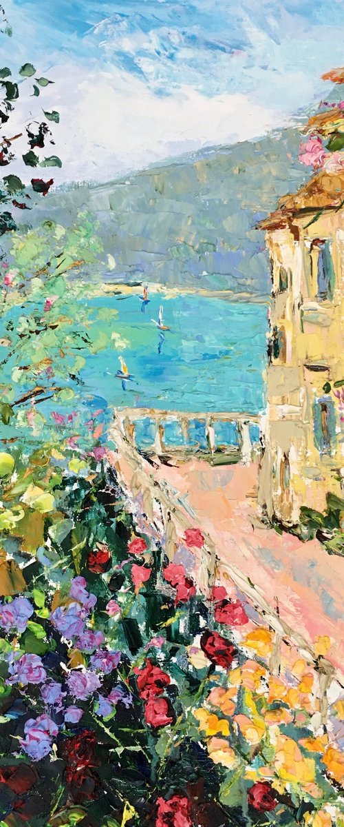 House near the sea by Vilma Gataveckienė