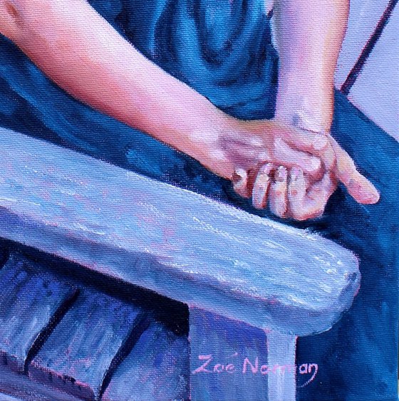 Grace - woman in garden