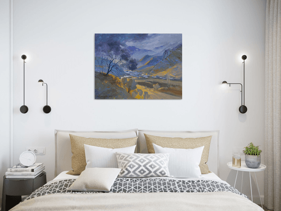 Autumn Village Valley