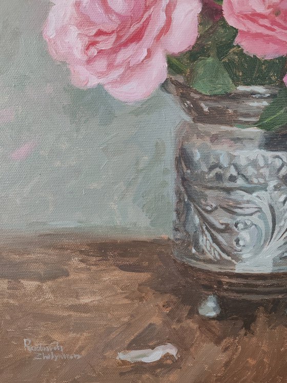 Roses, geraniums and gardenias