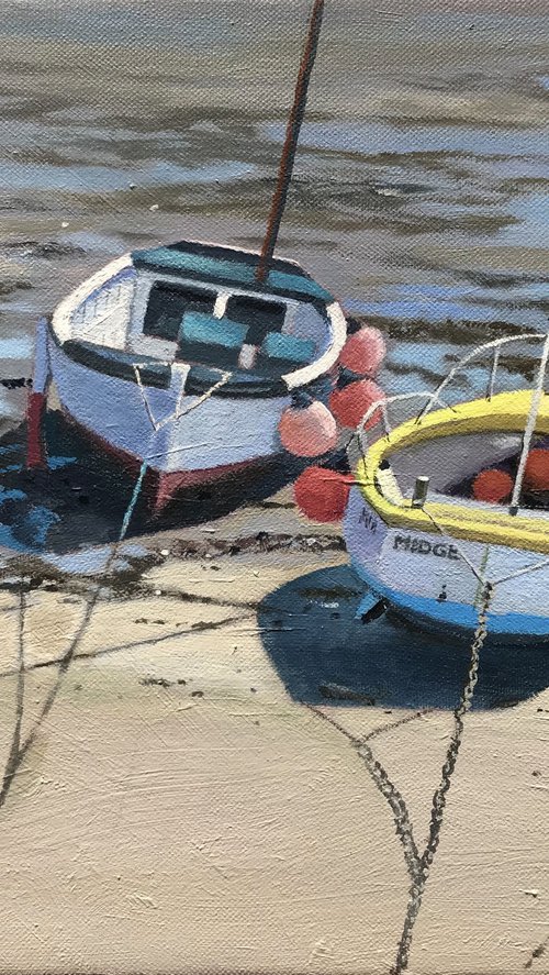 "Cornish Harbours - Mousehole 1" by Russell Aisthorpe