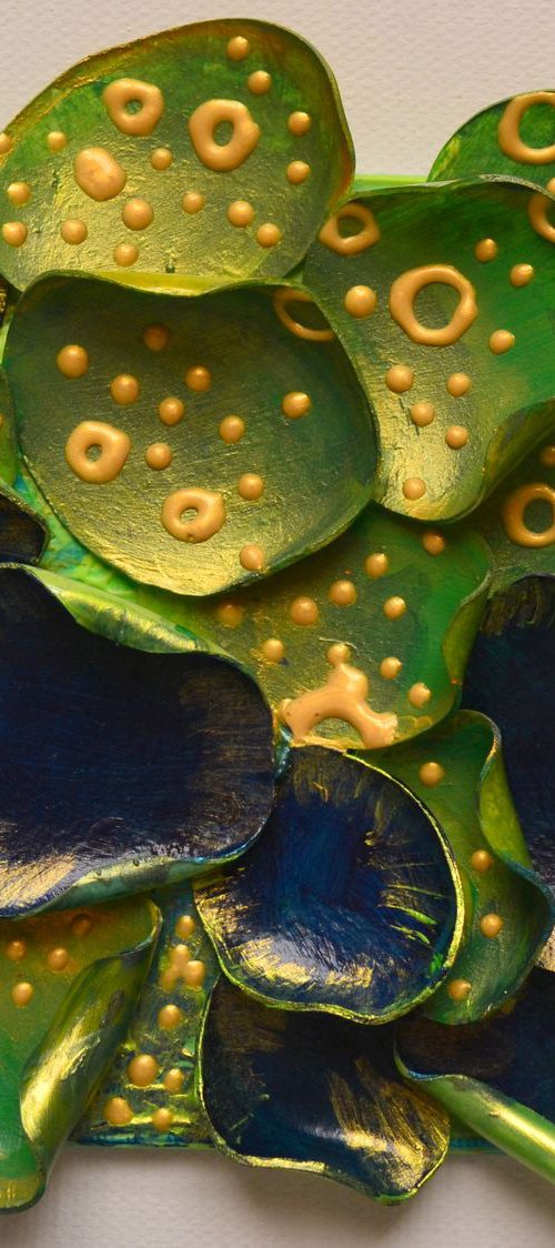 Gathering moss by Swapna Namboodiri