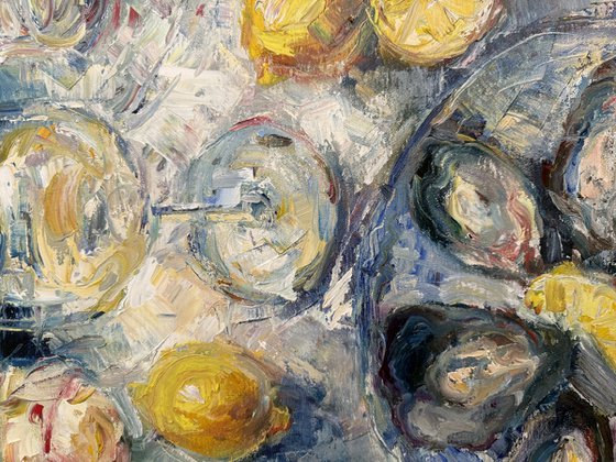 Still life with oysters
