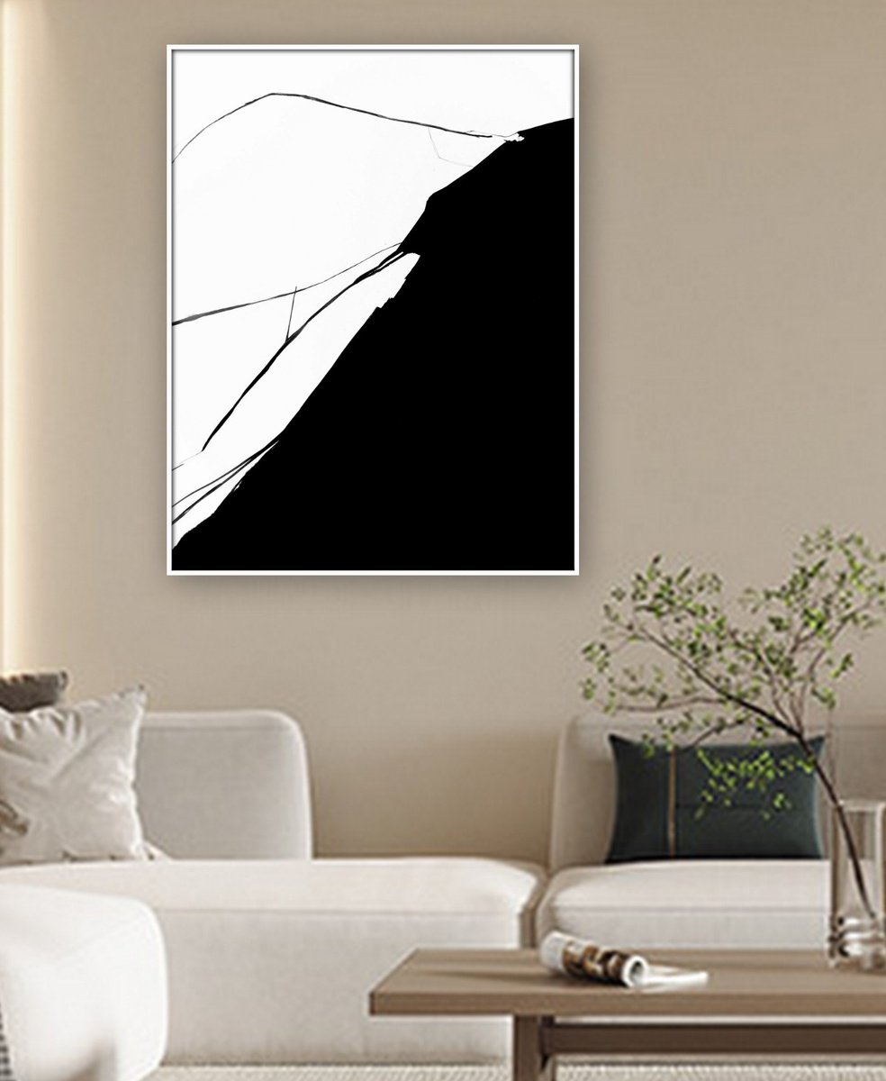 Abstract Acrylic Painting By Nadia Moniatis, 39 X 47", Abstract Artwork, Original Artwork