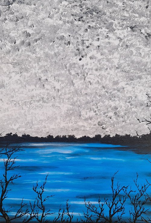 Blue lake 6 by Daniel Urbaník