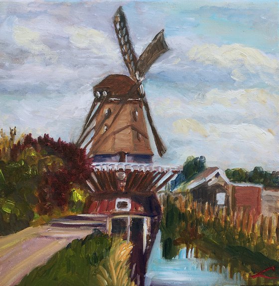 Windmill at the channel