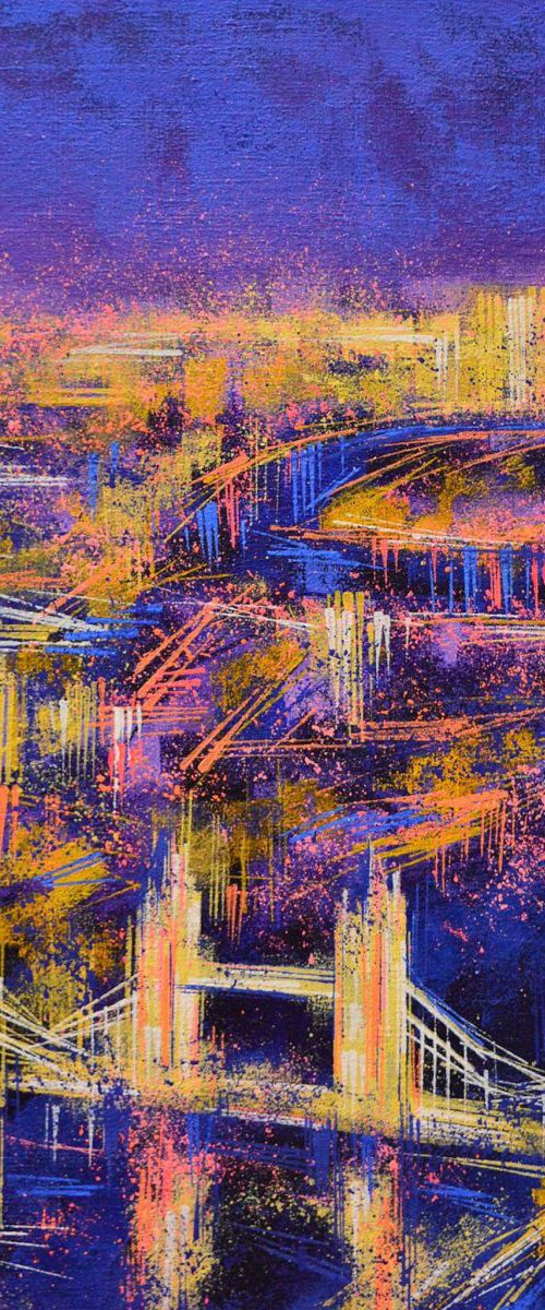 A Fluorescent City by Marc Todd