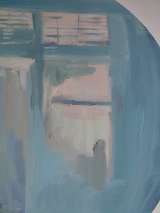 Reflections on wall