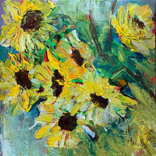 Sunflower by Olga Pascari