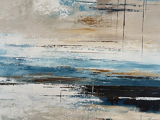 Azure Sandlines-Blue Beige Ochre