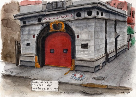 Hook and Ladder 8, TriBeCa, NYC