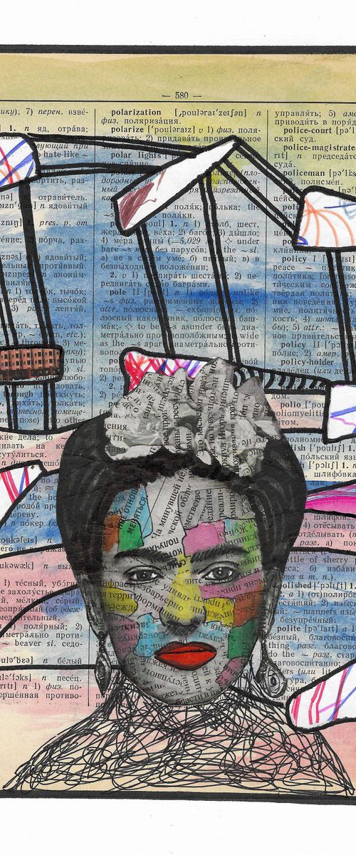 Portrait of Frida # 11 by Pavel Kuragin