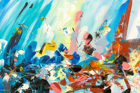 Spring melody (framed 19''X26'')