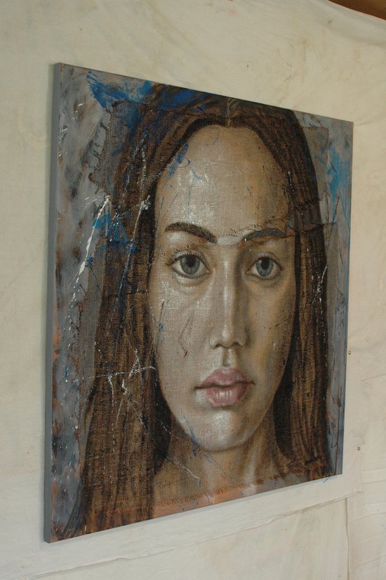 "SINCERITY". Large Portrait.