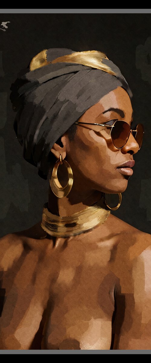 AFRICAN BEAUTY #6 by Joe McHarg