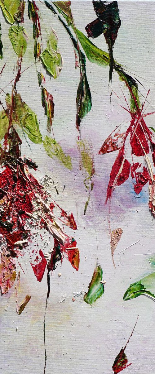 Fuchsia 16x20in (40x50cm) (2018) by jelena b