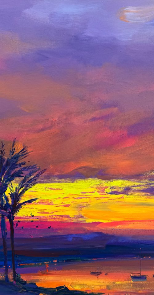Enengy of the sunset by Anton Gudzykevych