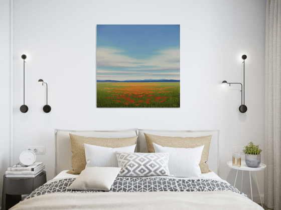 Summer Poppies - Flower Field