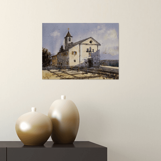 Church of Saint Gaetano, Valtellina, Italian Alps